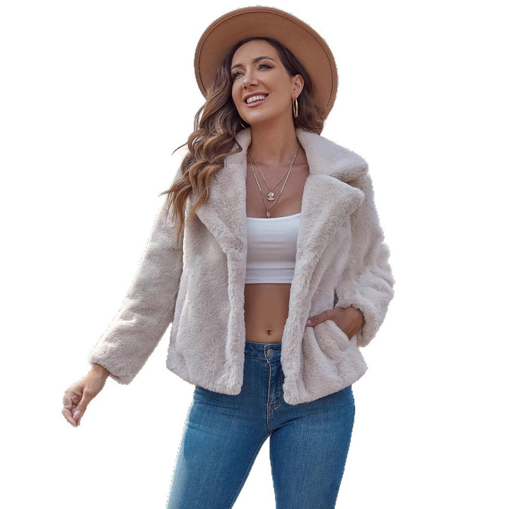 Damen Fleece Jacke im eleganten Look Drune