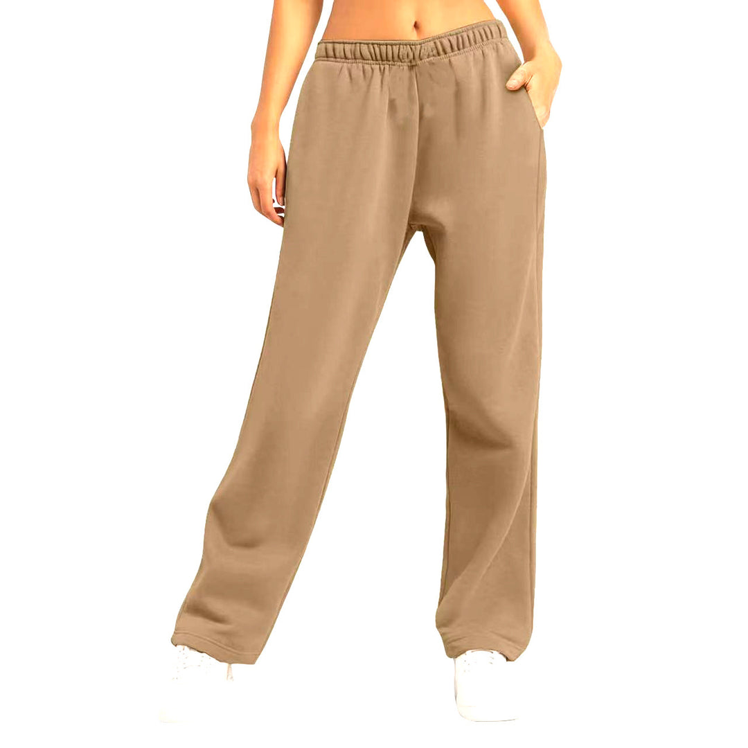 Damen Freizeithose mit stilvollem Schleifenmotiv und bequemer Passform Drune