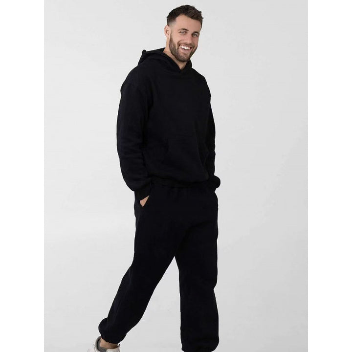 Damen nan extraweicher Oversize-Hoodie mit strukturierter Kängurutasche, überschnittener Schulter und angerauter Innenseite Drune