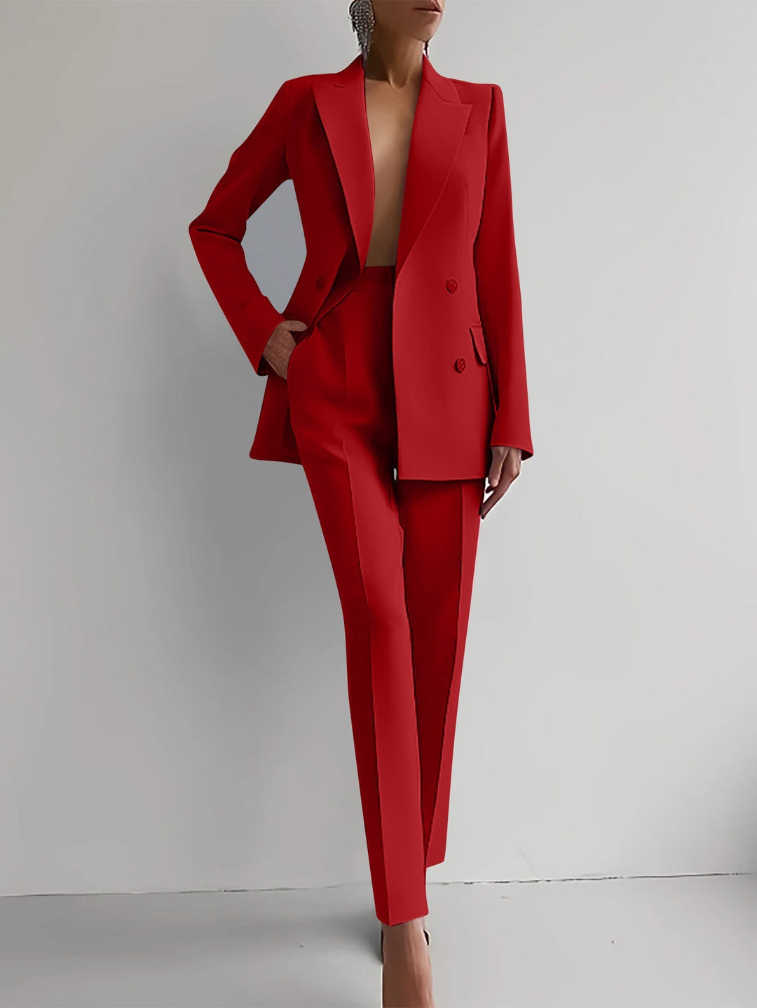 Drune | Elegante Blazer Und Hosen Satz