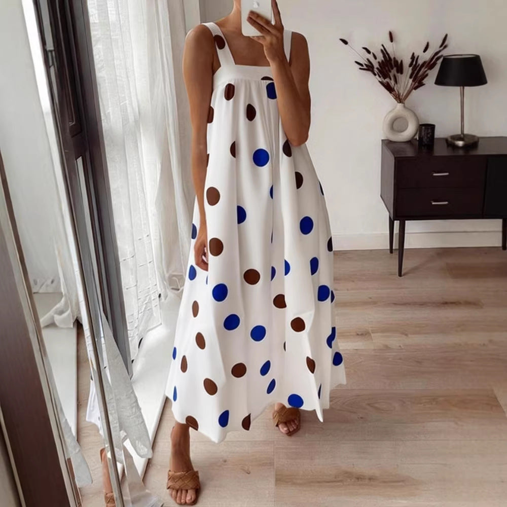 Damen Maxikleid mit floralem Muster und luftiger Passform Drune
