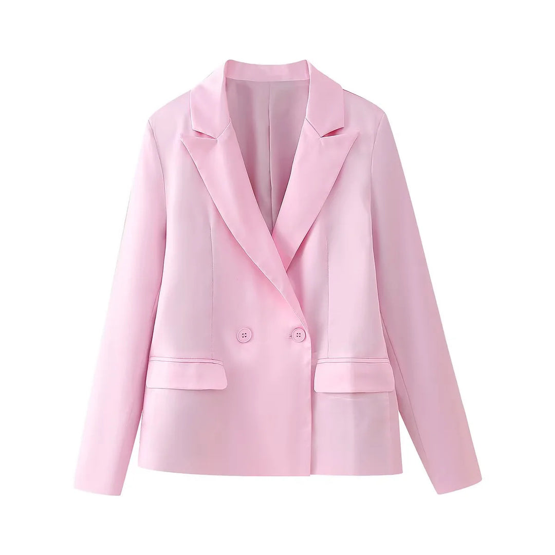 Damen elegantes Blazer- und Rock-Set Drune