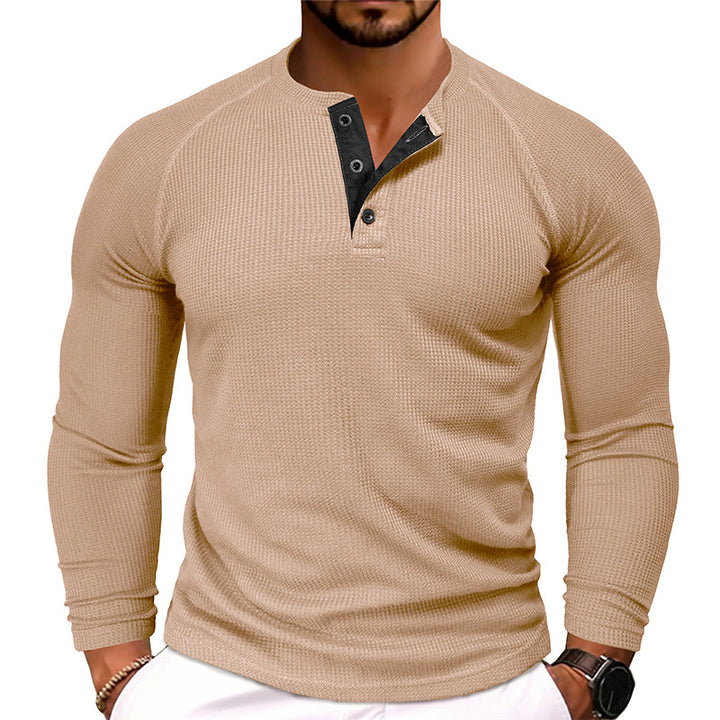 Herren Langarmhemd Drune