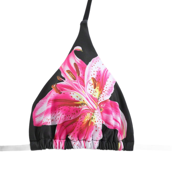 Damen Bikiniset mit floralem Wickelrock Drune
