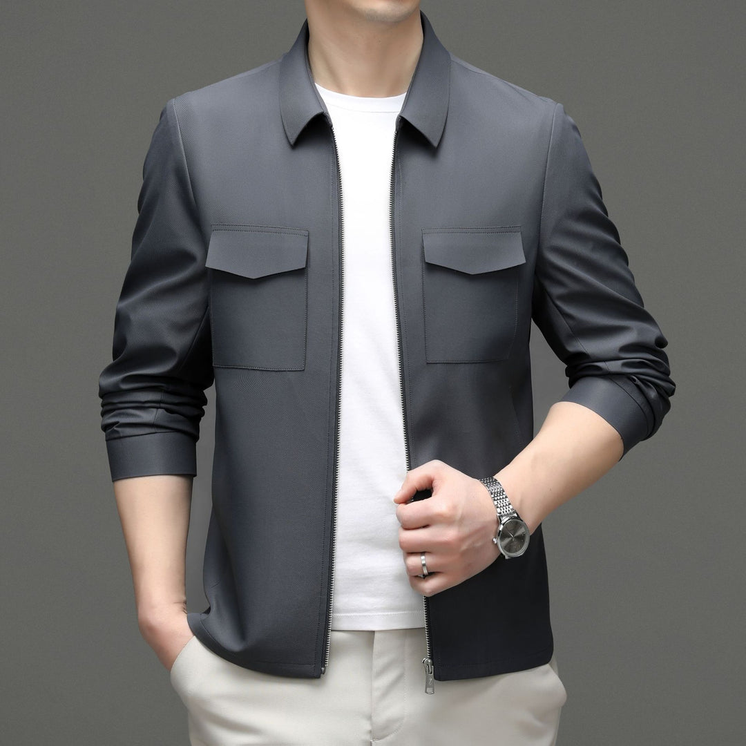 Herren Übergangsjacke mit praktischen Taschendetails und sportlichem Schnitt Drune
