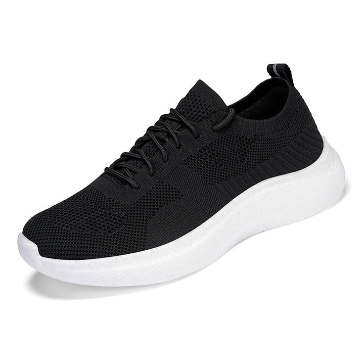 Unisex nan leichter Strick-Sneaker mit anatomischer Zehenbox, gepolsterter Fersenführung und stoßabsorbierender Leichtsohle Drune