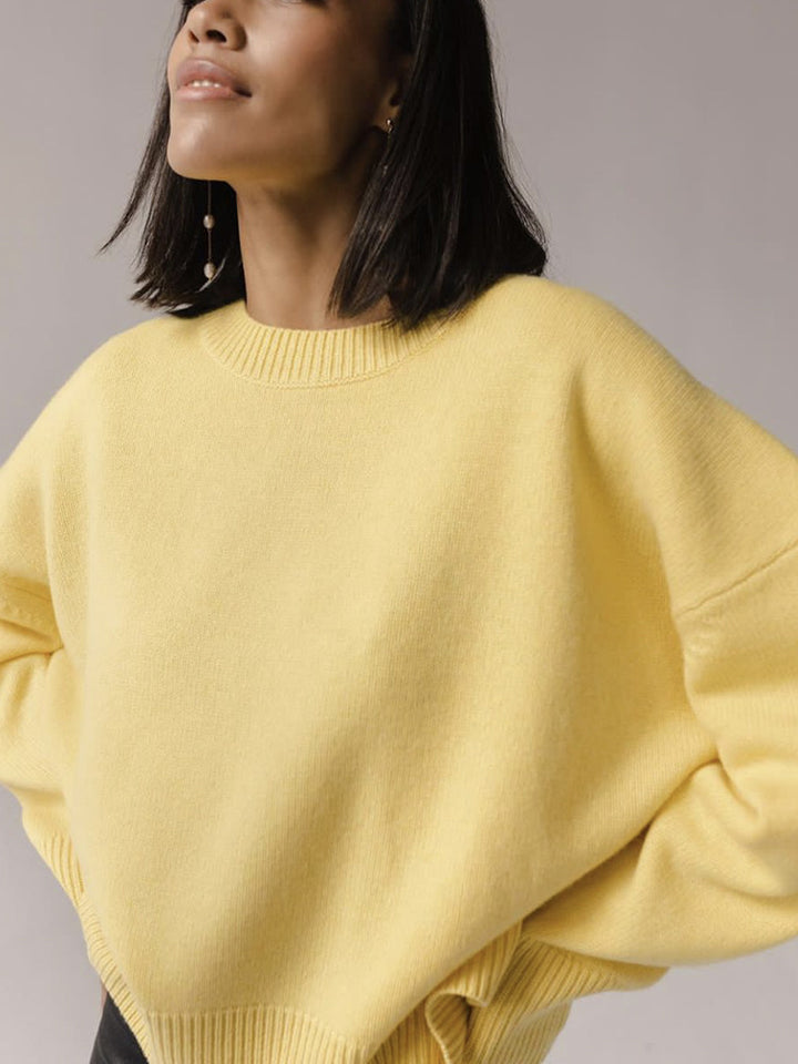 Damen stylischer, lässiger Pullover Drune