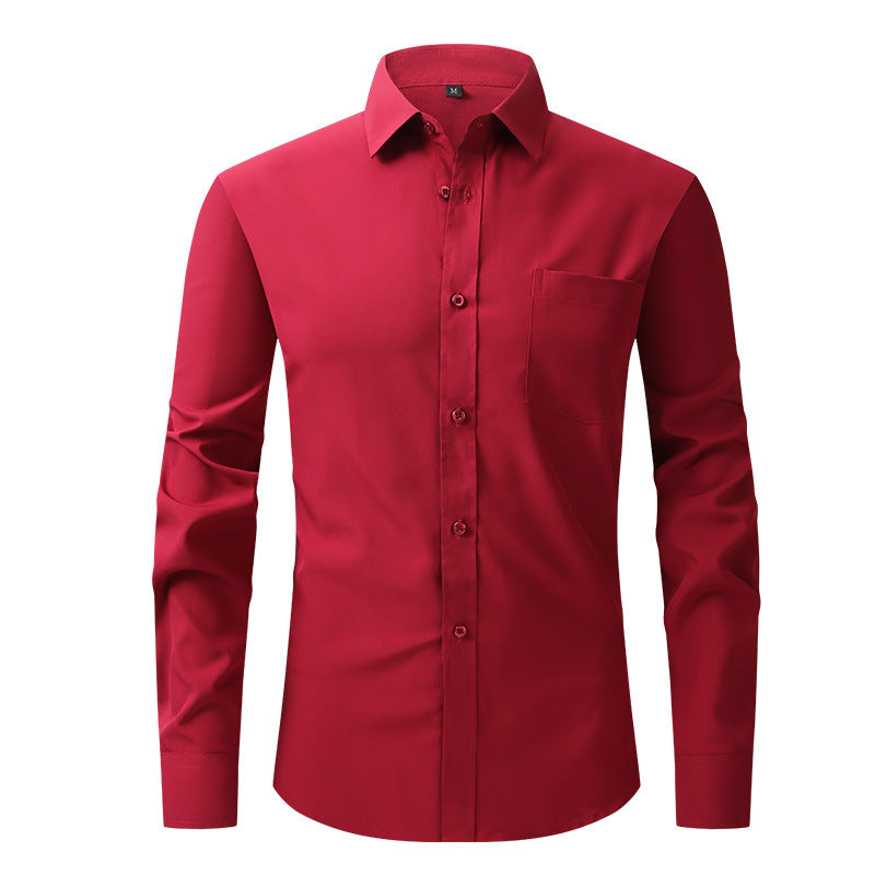 Herren Langarmhemd Drune
