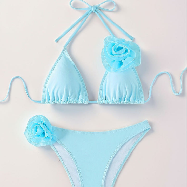 Damen Bikini mit floralem Design Drune