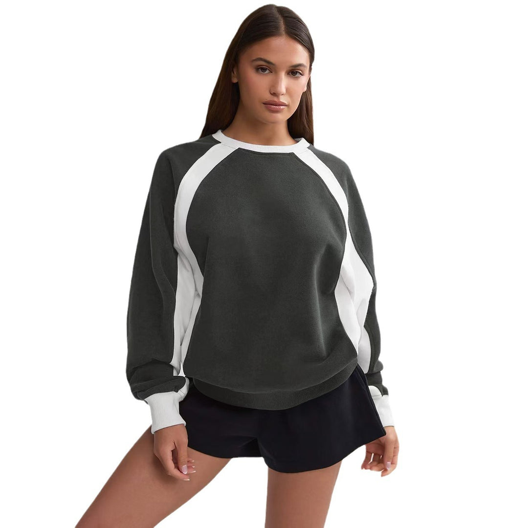 Damen Sportlicher Sweatshirt Drune