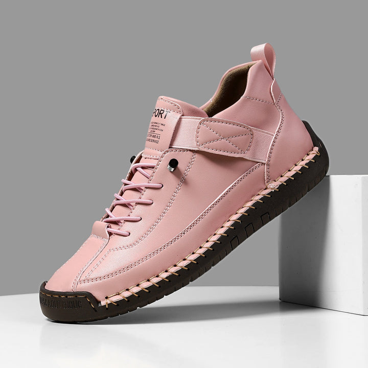 Damen Bequeme Freizeitschuhe mit elastischem Klettverschluss und atmungsaktiver Konstruktion Drune