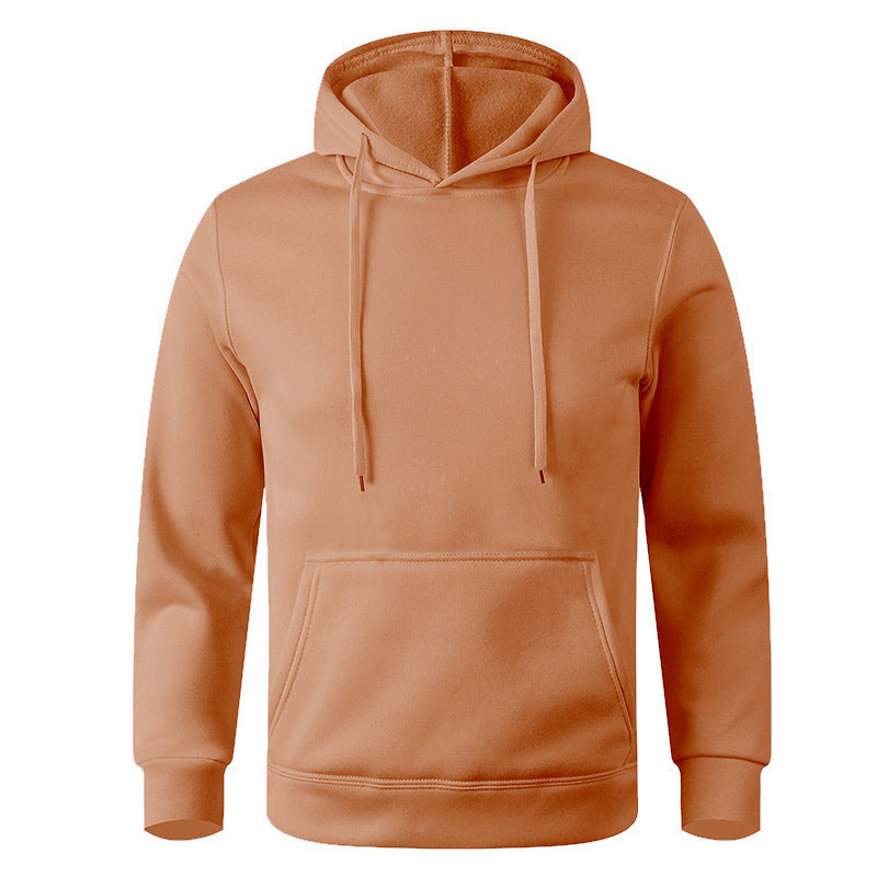 Unisex nan Heavyweight-Kapuzenpullover mit doppelt vernähter Kängurutasche, verstärkten Nähten und weichem Fleece-Innenfutter Drune