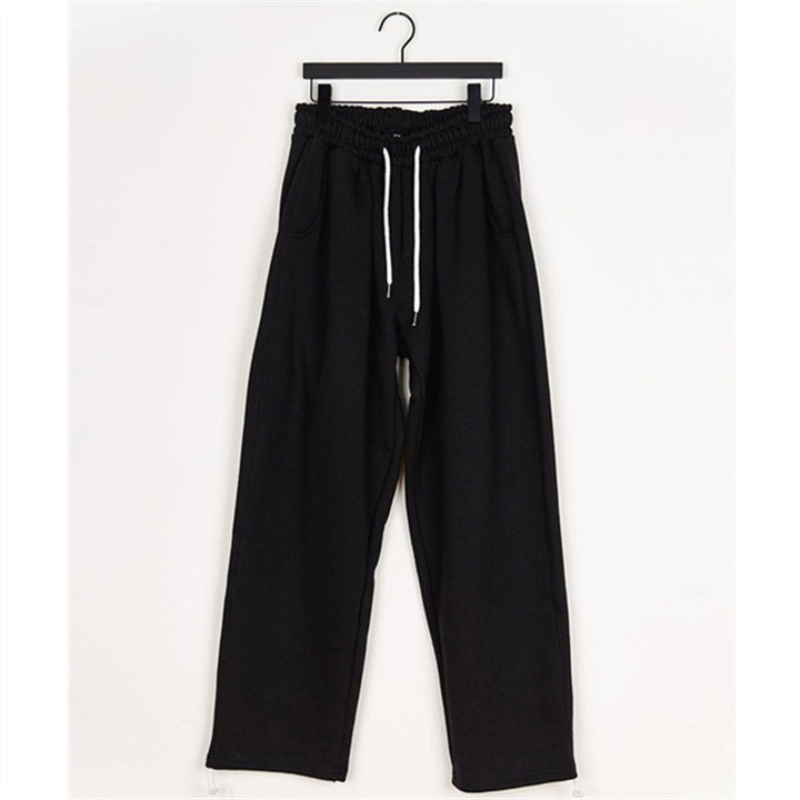Damen lässige Freizeithose mit elastischem Bund und praktischen Taschen Drune
