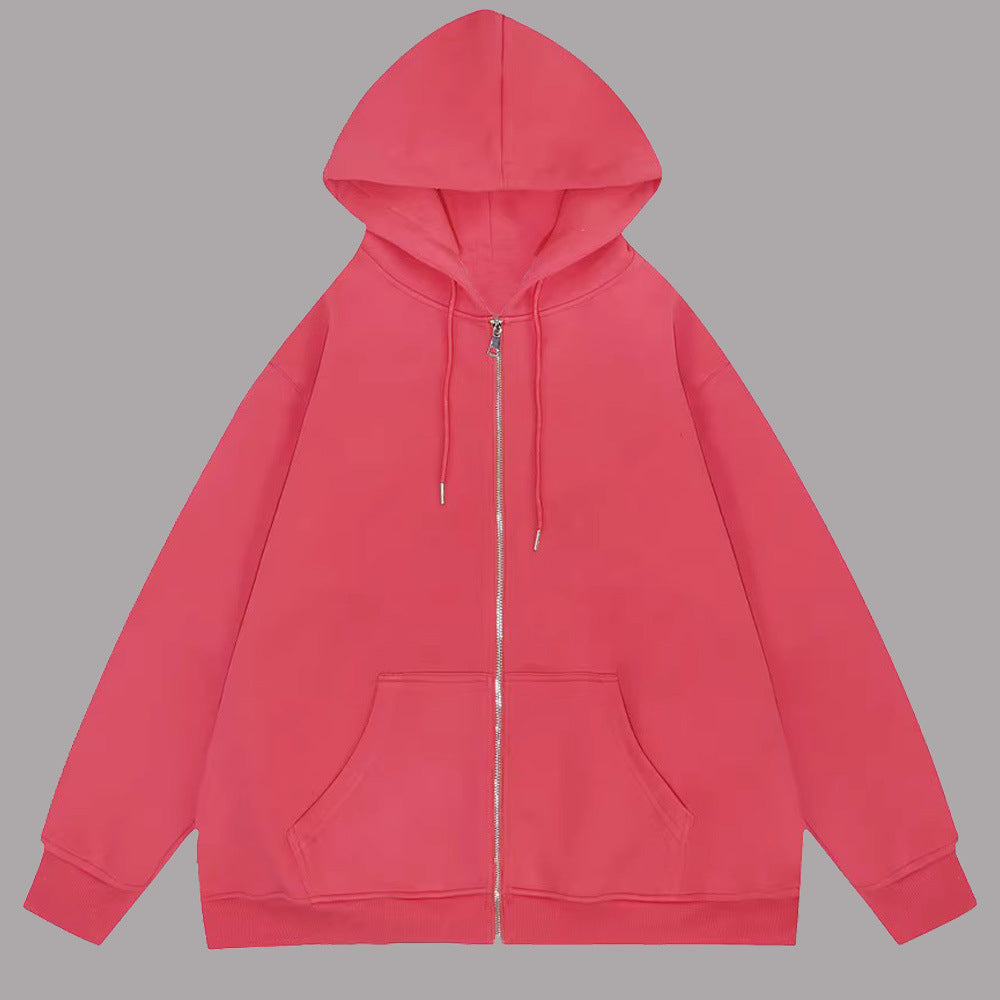 Damen Kapuzenjacke mit weitem Schnitt und praktischen Taschen Drune