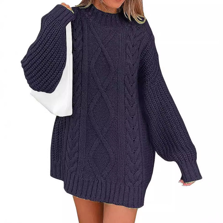 Damen Strickpullover mit oversized Schnitt Drune