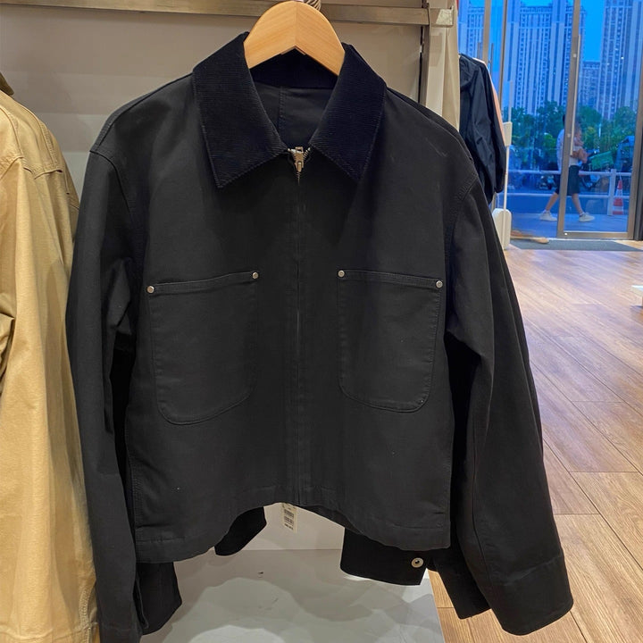 Damen Trendige Arbeitsjacke mit praktischen Brusttaschen Drune