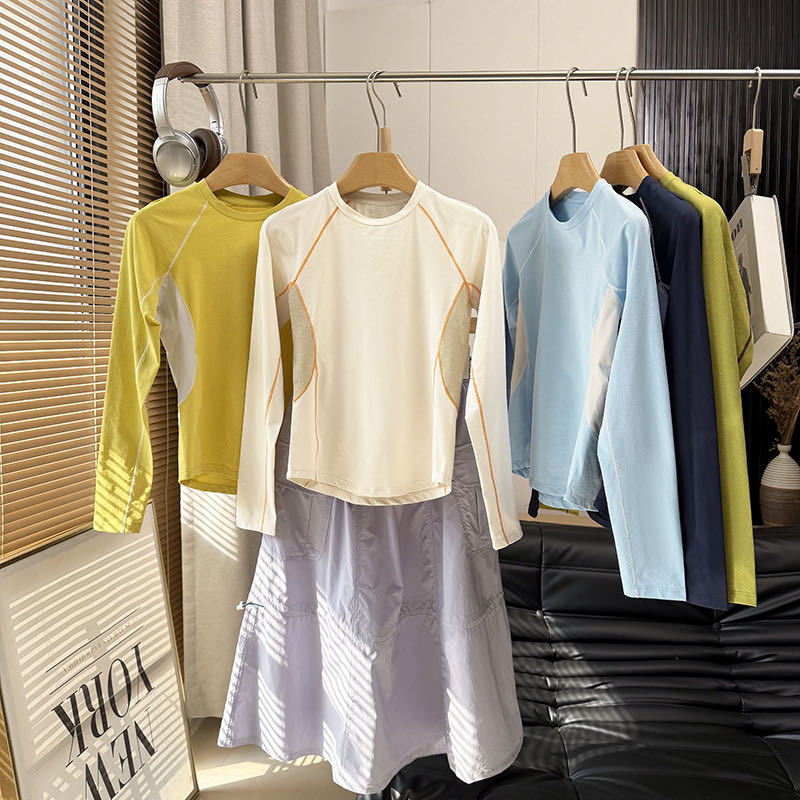 Damen sportliches Langarmshirt mit innovativem Belüftungssystem Drune