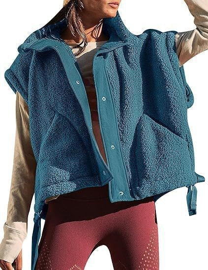 Damen Modische Fleece-Weste Drune