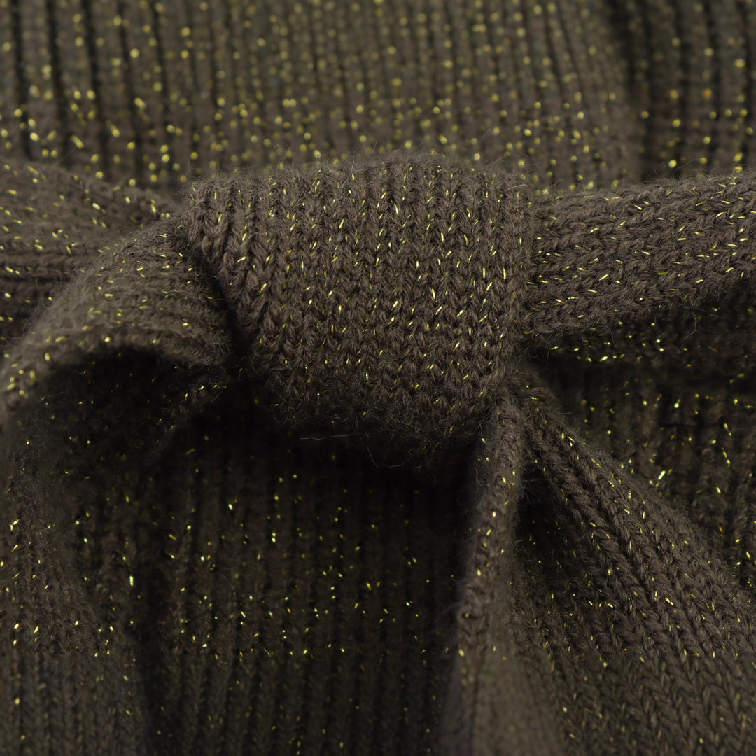 Damen Lange Strickjacke mit Gürtel und Taschen Drune