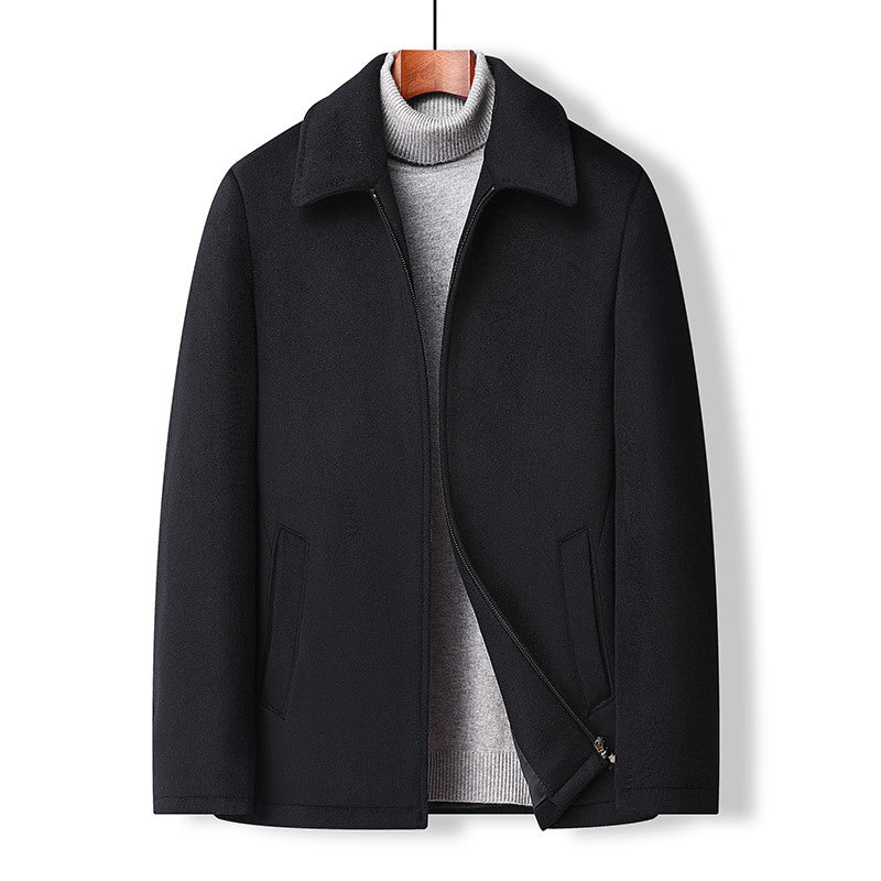 Herren moderne Übergangsjacke mit elegantem Kragen und praktischen Taschen Drune