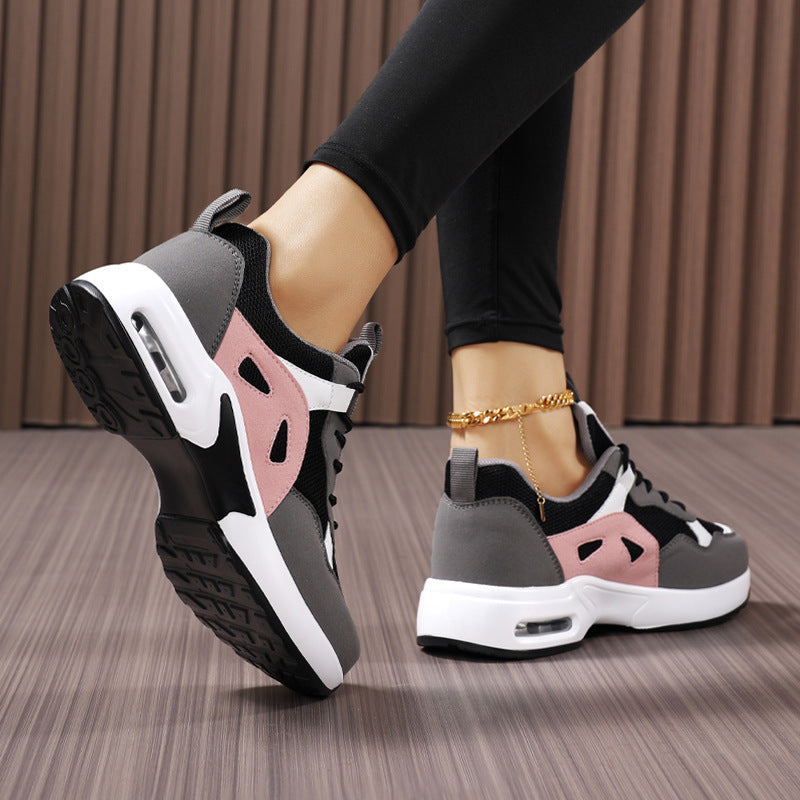 Damen nan urbaner Chunky-Sneaker mit integrierter Luftkammer, atmungsaktivem Mesh und stabilisierender Fersenkappe Drune