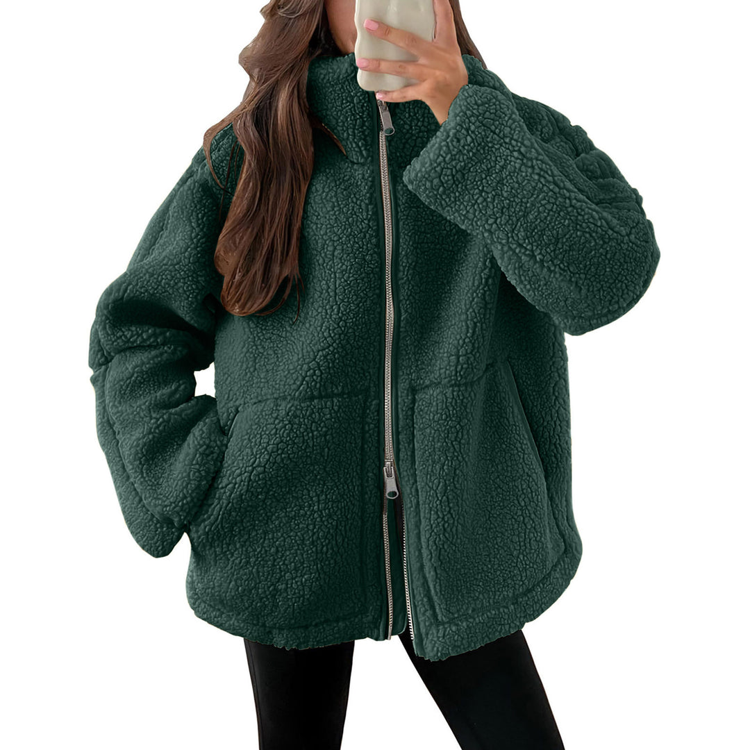 Damen Gemütlicher Fleece-Hoodie Drune