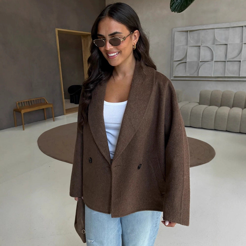 Damen eleganter Oversized Blazer Drune