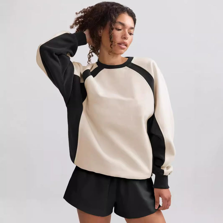 Damen Sportlicher Sweatshirt Drune