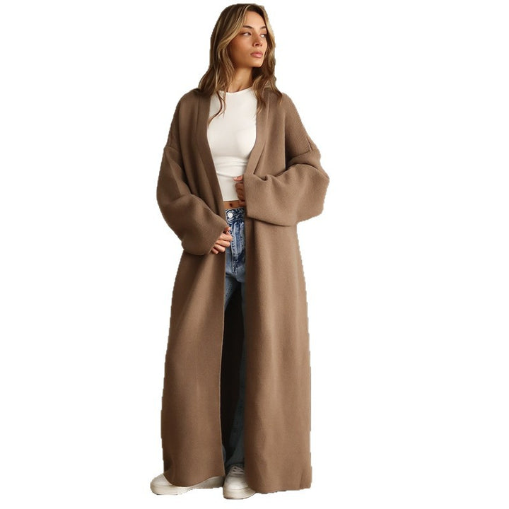Damen Oversize-Strickmantel Drune