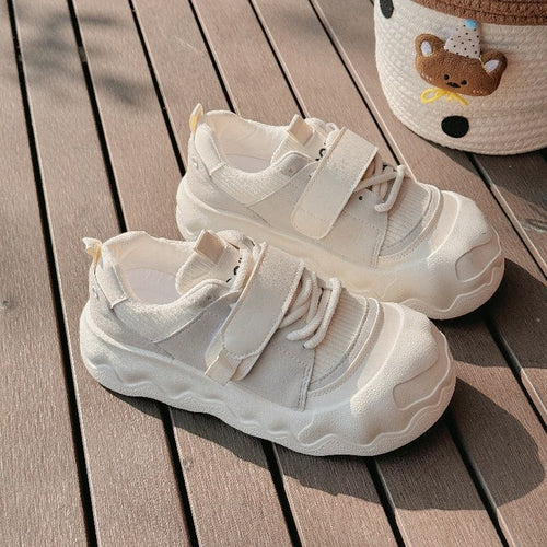 Damen Sneaker mit praktischen Klettverschlüssen und dämpfender Sohle Drune