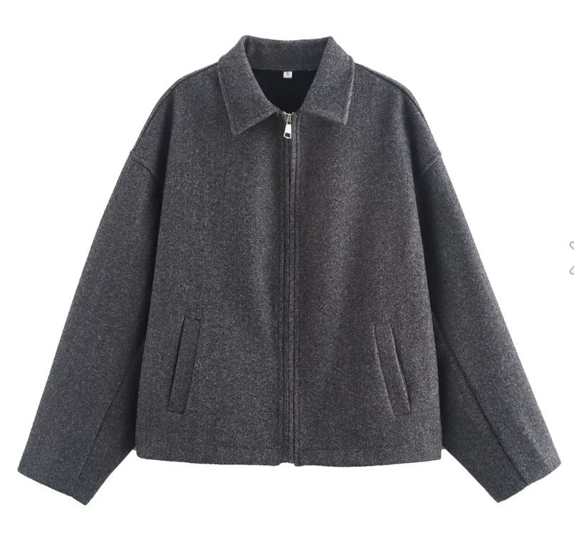 Damen weiche und warme Fleecejacke mit praktischem Reißverschluss Drune
