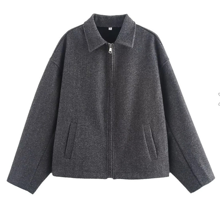 Damen weiche und warme Fleecejacke mit praktischem Reißverschluss Drune