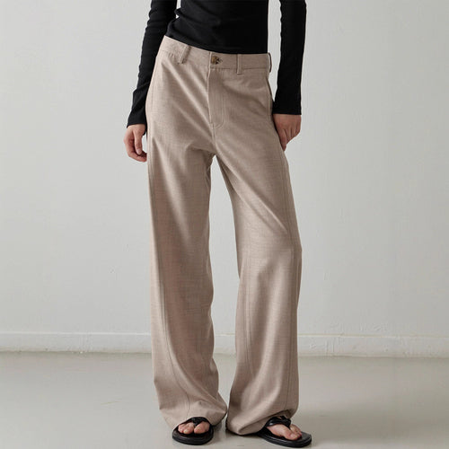 Damen elegante und weite Anzughose Drune