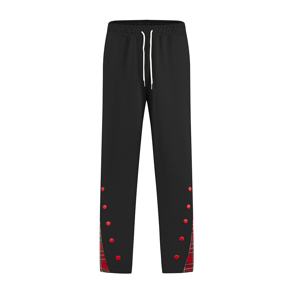 Damen Sportliche Freizeithose mit modischen Akzenten und elastischem Bund Drune