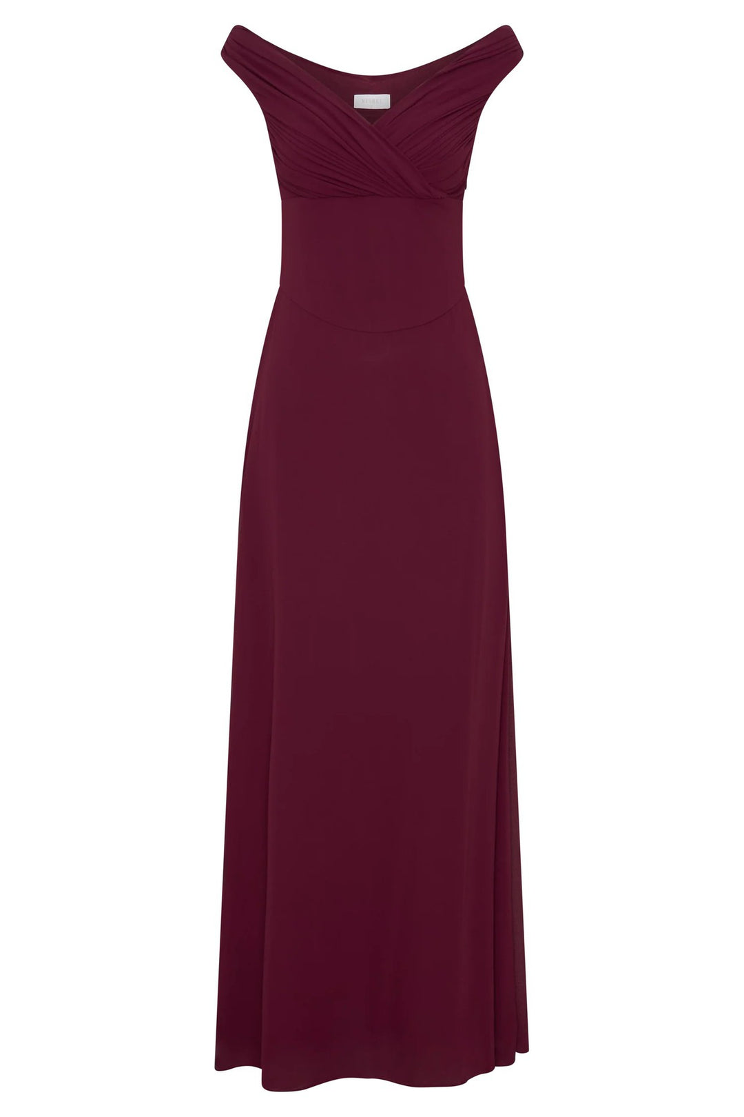 Damen Elegantes Off-Shoulder Maxikleid mit fließendem Schnitt Drune
