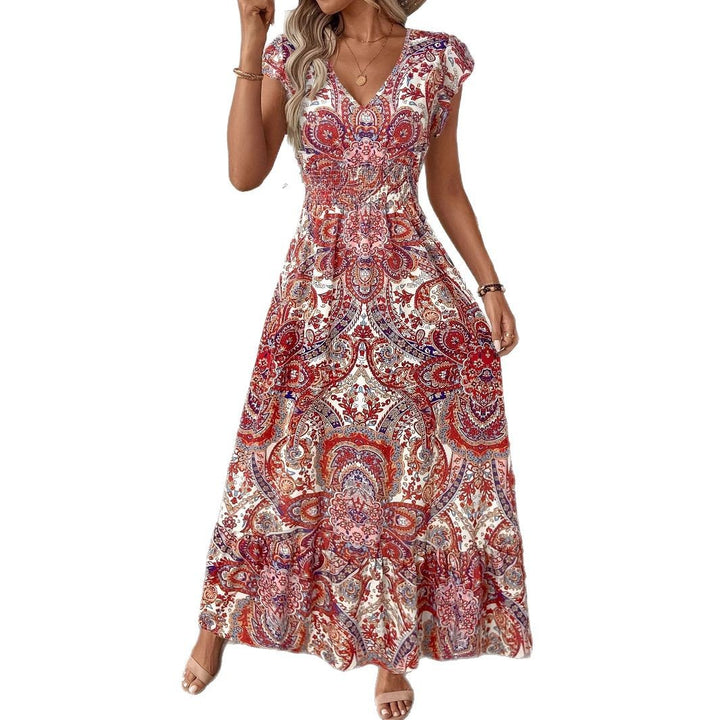 Damen Maxikleid Drune