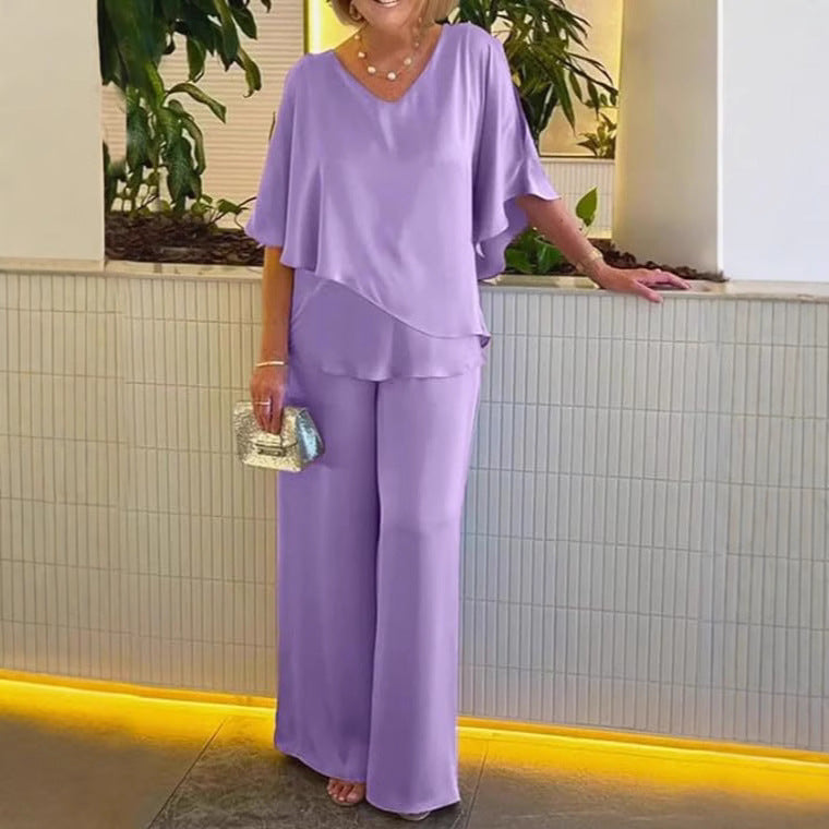 Damen elegante und bequeme Damenanzug Drune