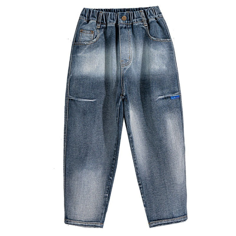 Damen lässige Jeans mit trendigen Details Drune