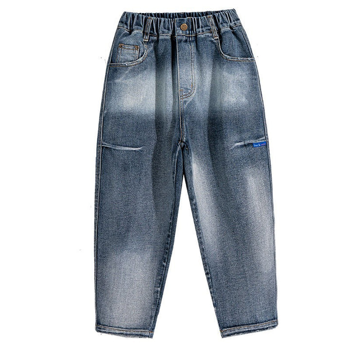 Damen lässige Jeans mit trendigen Details Drune