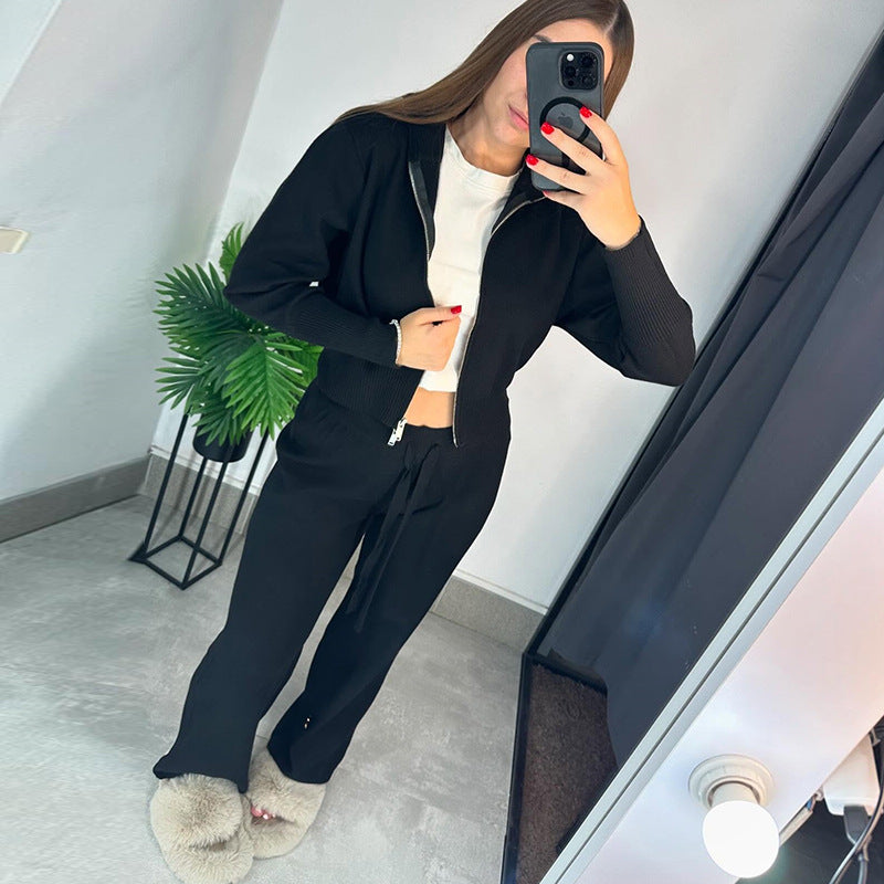 Damen Strick-Loungewear-Set Drune