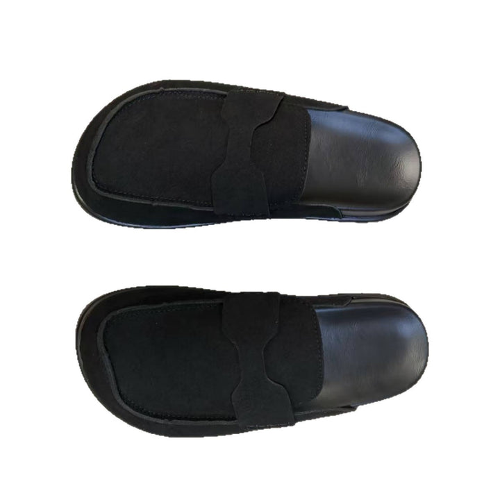 Damen Slipper mit weichem Wildleder und anatomischer Fußbettung Drune