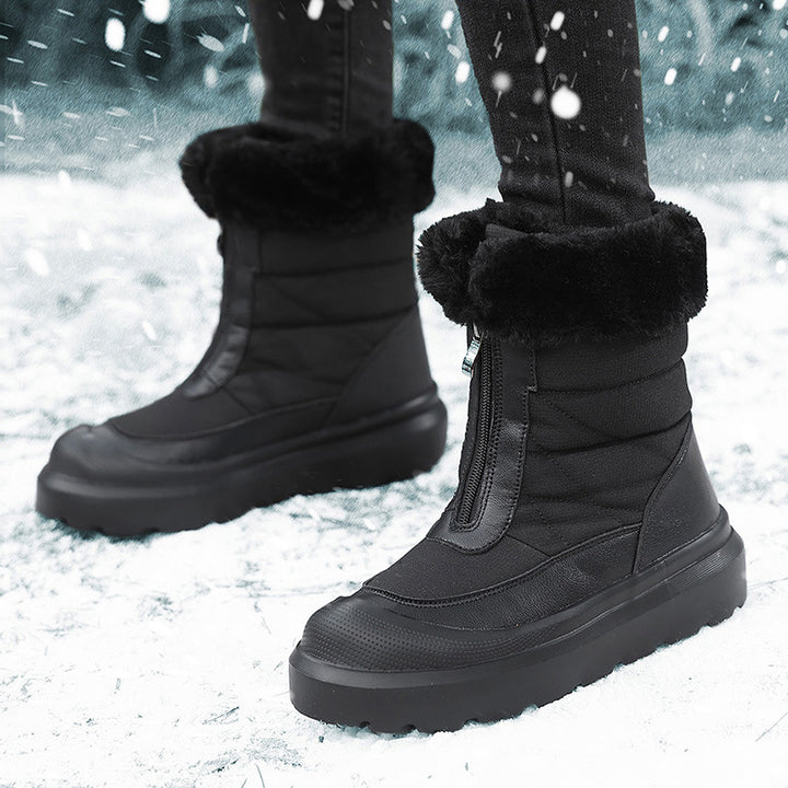 Damen Thermo-Winterstiefel mit wasserabweisender Beschichtung und kuscheligem Warmfutter Drune