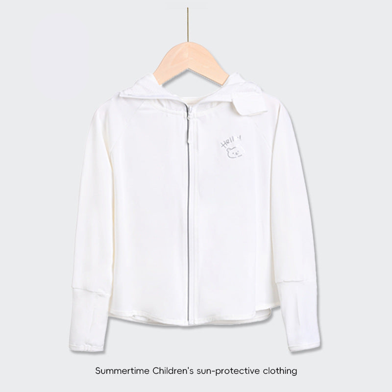 Damen UV-Schutzjacke mit Kapuze und weichem Material Drune