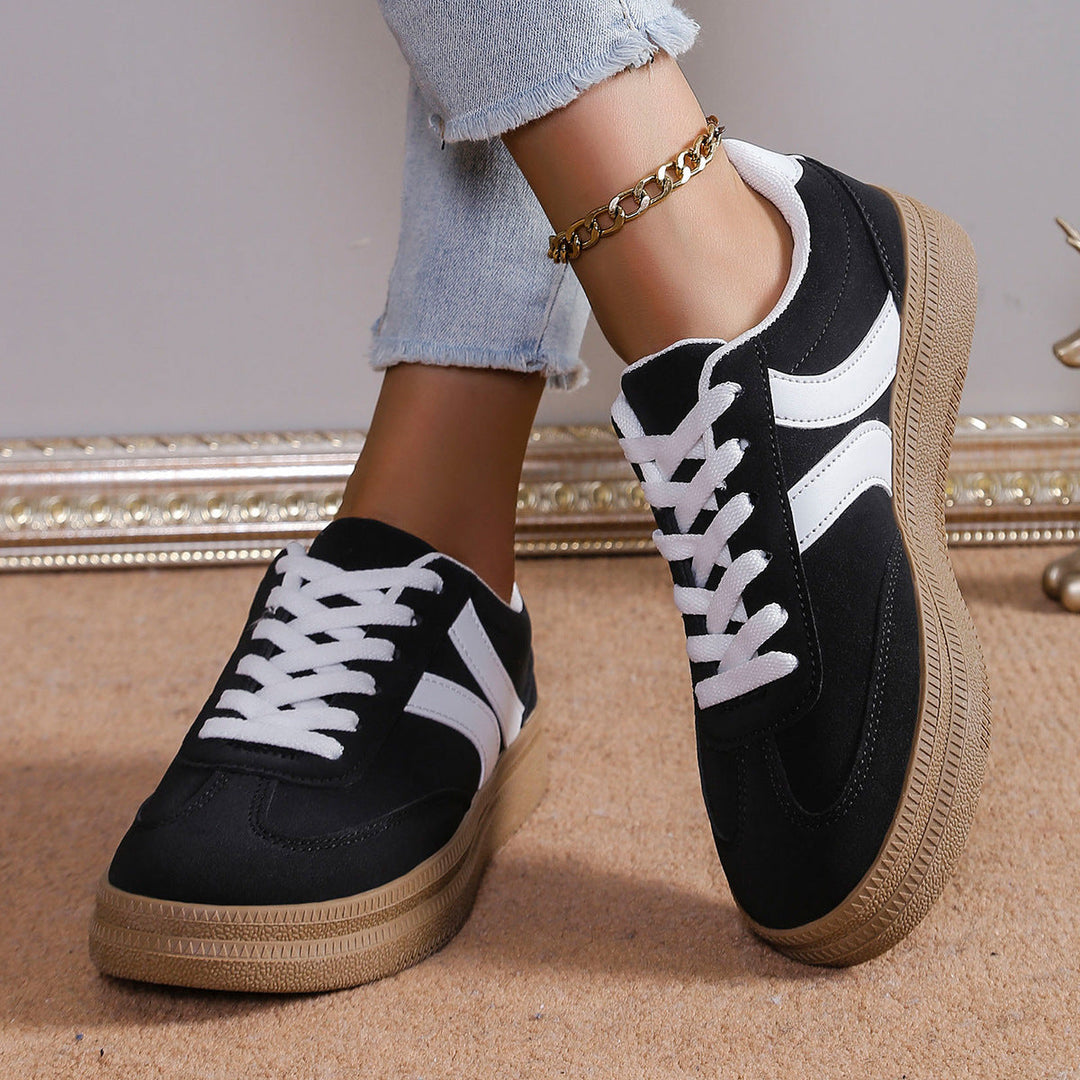 Damen Sportliche Sneakers mit anatomischer Dämpfung und klassischem Design Drune