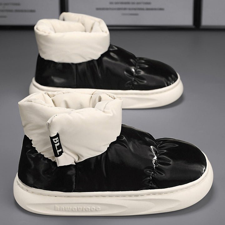 Damen warme Isolier-Schuhe mit hochwertiger Polsterung und rutschfester Sohle Drune
