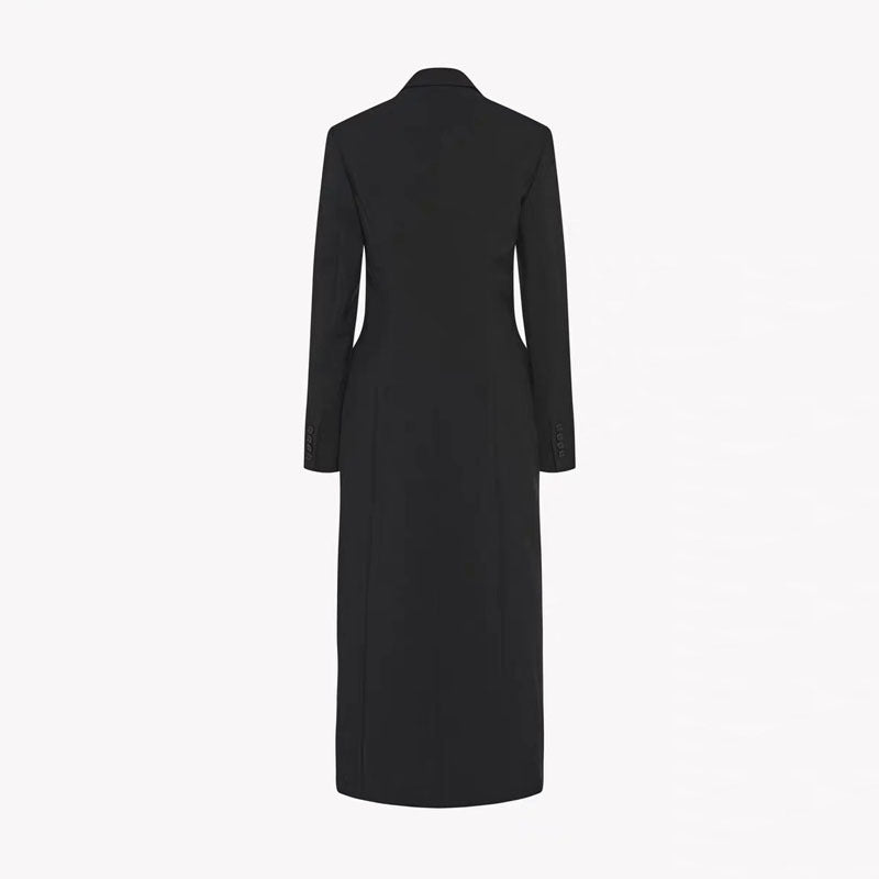 Damen Doppeltreihiger Blazer mit weitem Schnitt Drune