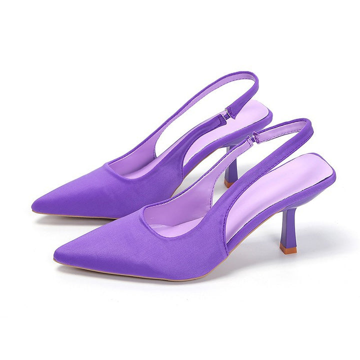 Damen Slingback Pumps mit eleganter Spitze Drune