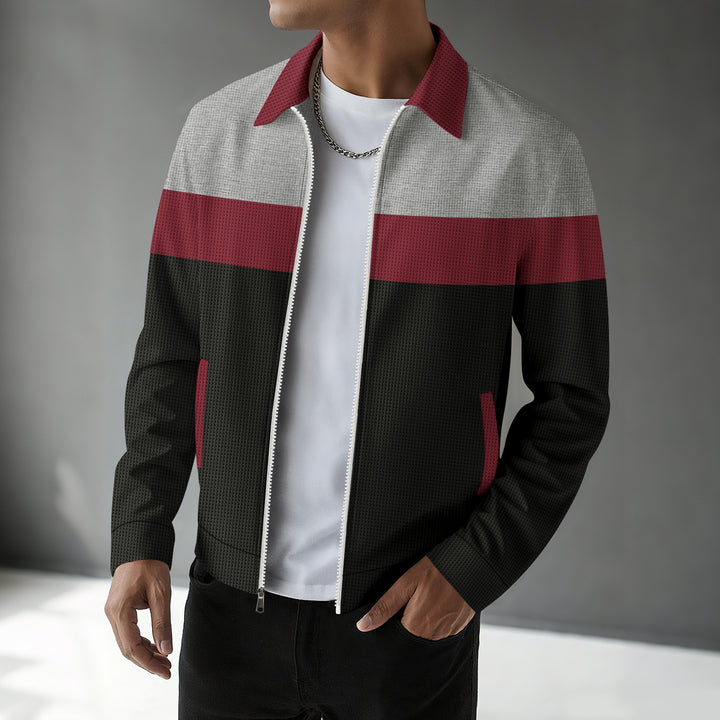 Herren sporty und stylische Jacke mit modischem Design Drune