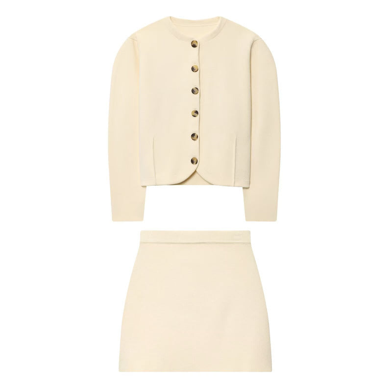Damen eleganter Minirock mit hohem Bund und figurbetontem Design Drune
