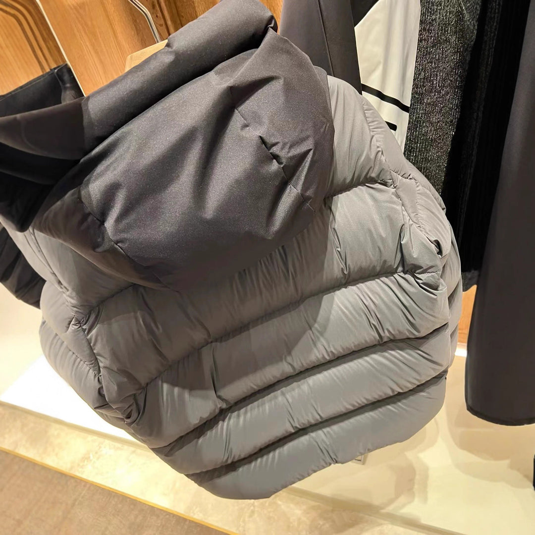Damen Daunenjacke mit hohem Kragen und praktischen Reißverschlusstaschen Drune